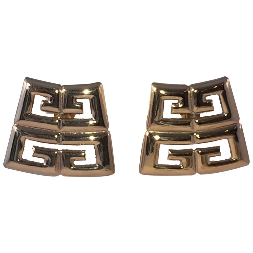 Givenchy Statement Runway Monogram Earrings - image 1